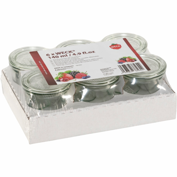 WECK Mini-Sturzglas 140ml  6er tray