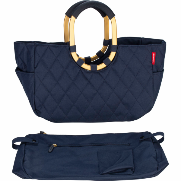 Reisenthel loopshopper M  frame rhombus midnight gold