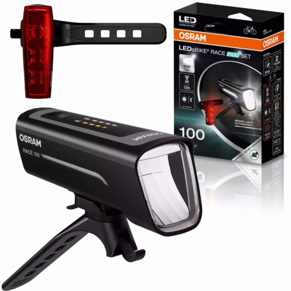 Osram Osram LEDsBike Race 100 Set | Sada osvětlení jízdní...