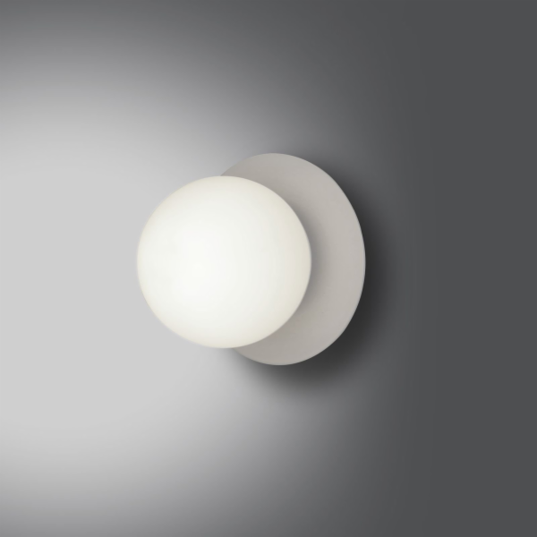 Nástěnná lampa Minerva bílá s 1 světlem 613/K1