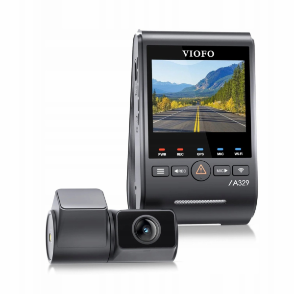 Videorekordér VIOFO A329S 2CH GPS