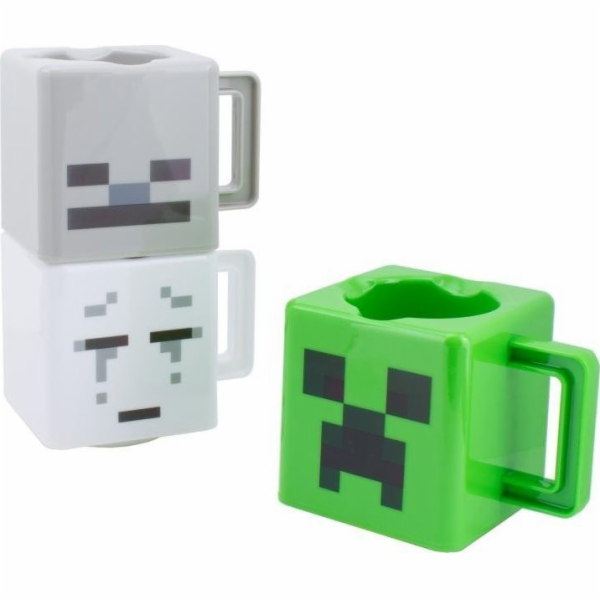 PP MINECRAFT STACKING MUGS