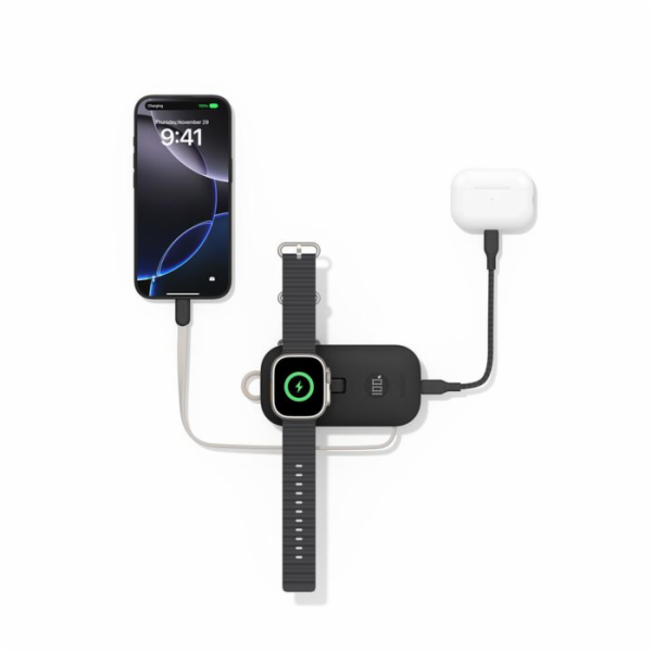 Belkin Boost Charge Pro Powerbank 10K with Apple Watch Ch...