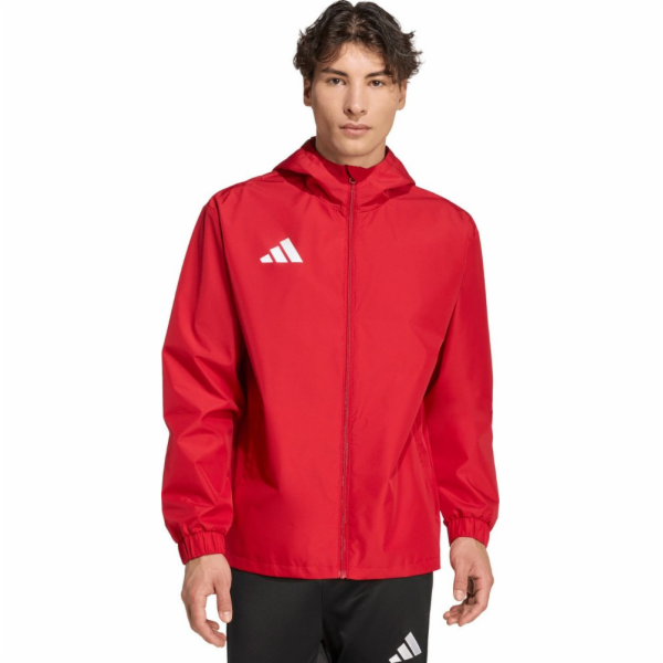 Pánská bunda adidas Entrada 26 All Weather červená JZ9100 S