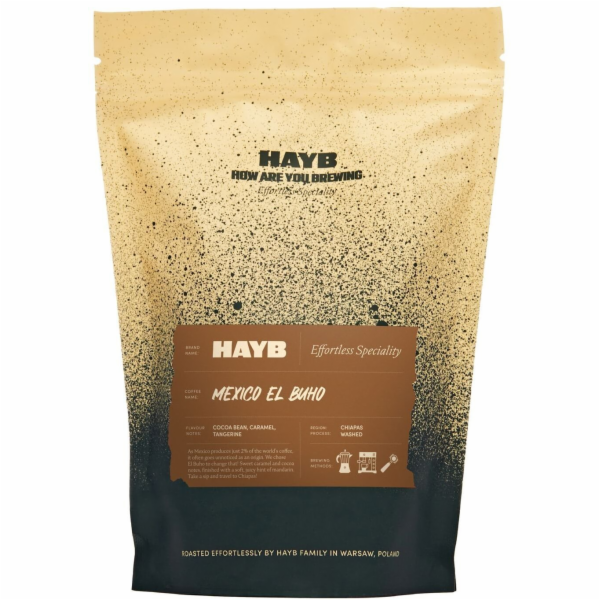 HAYB Mexico El Buho Espresso zrnková káva 1 kg