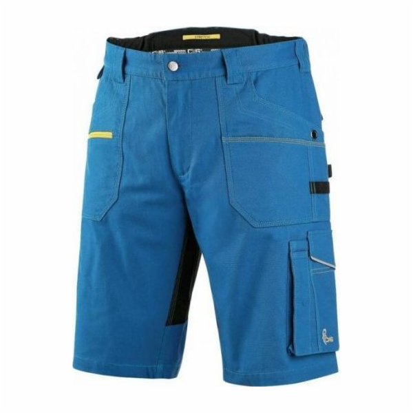 Krátké kalhoty CXS STRETCH WAIST, modro-černé, velikost 48
