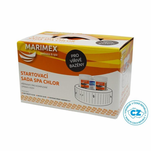 Bazénová chemie Marimex Startovací sada Spa chlor mini 