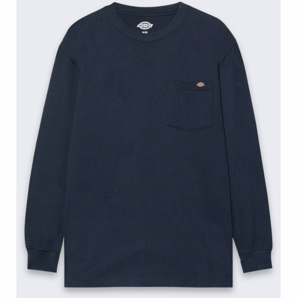 Tričko s dlouhým rukávem Texar Dickies s kapsou, tmavě modré