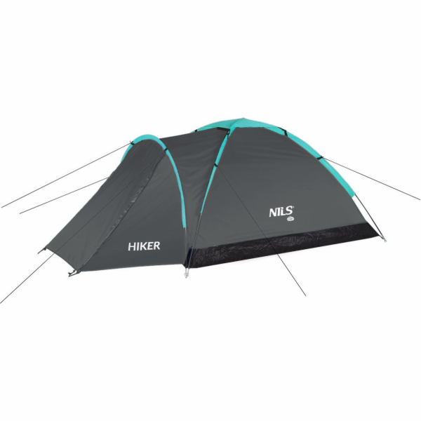 Turistický stan Nils Extreme NC6010 šedý HIKER Kempingový...