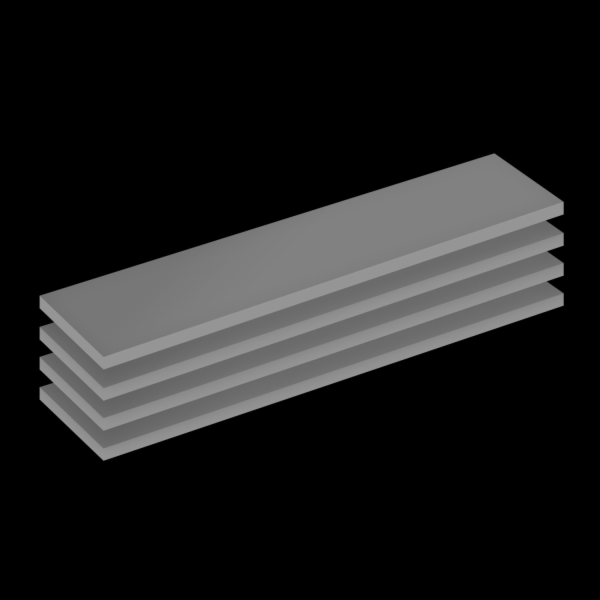ARCTIC Thermal pad TP-4 (120x20mm, 1.5mm - 4 Pack) - prém...