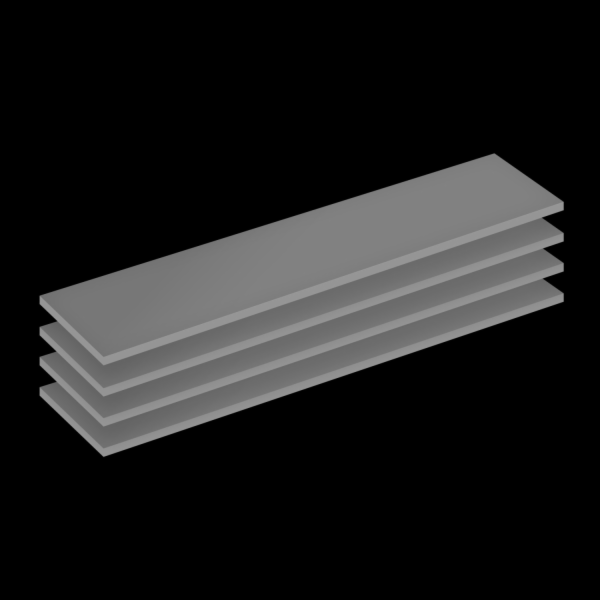 ARCTIC Thermal pad TP-4 (120x20mm, 1.0mm - 4 Pack) - prém...