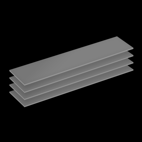 ARCTIC Thermal pad TP-4 (120x20mm, 0.5mm - 4 Pack) - prém...