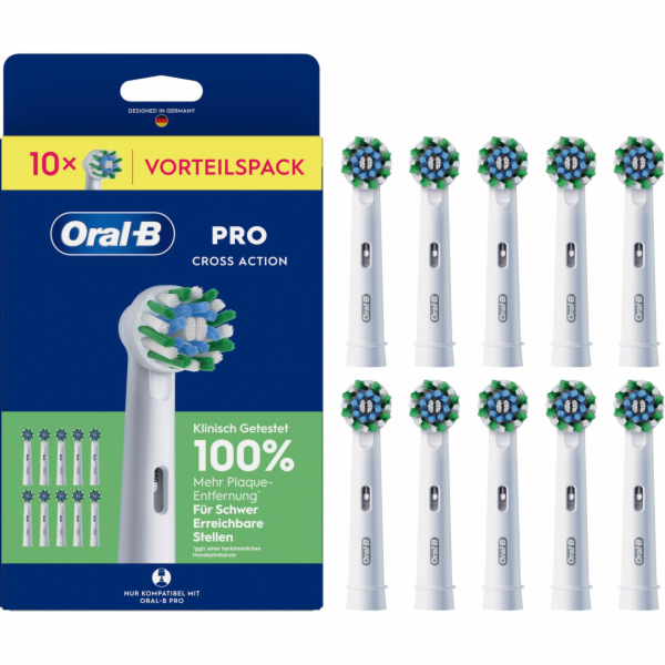 Oral-B Toothbrush Heads  Pro CrossAction 10pcs
