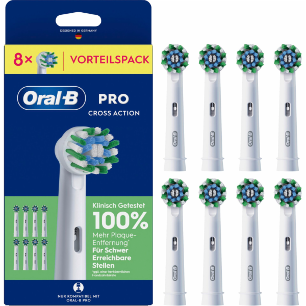 Oral-B Toothbrush Heads  Pro CrossAction 8 pcs.