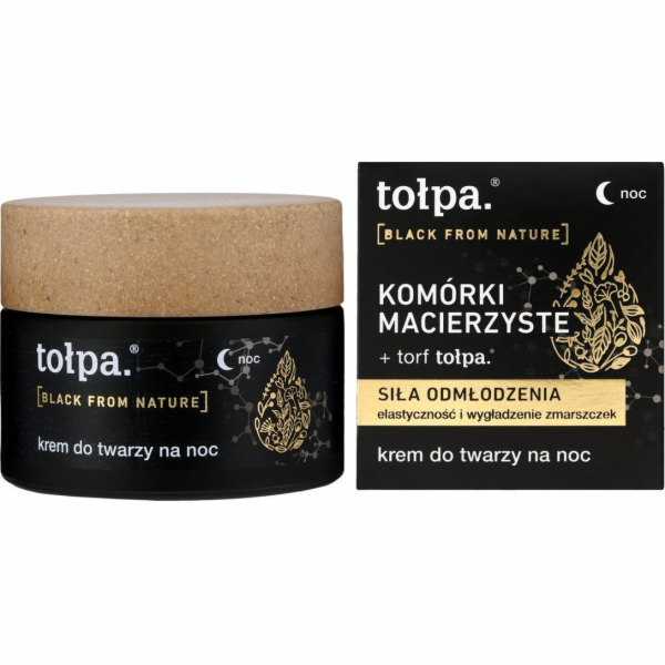 Tołpa Black From Nature - Omlazující síla - Noční krém na...