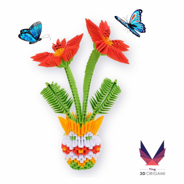 PEXI Origami 3D - Květiny