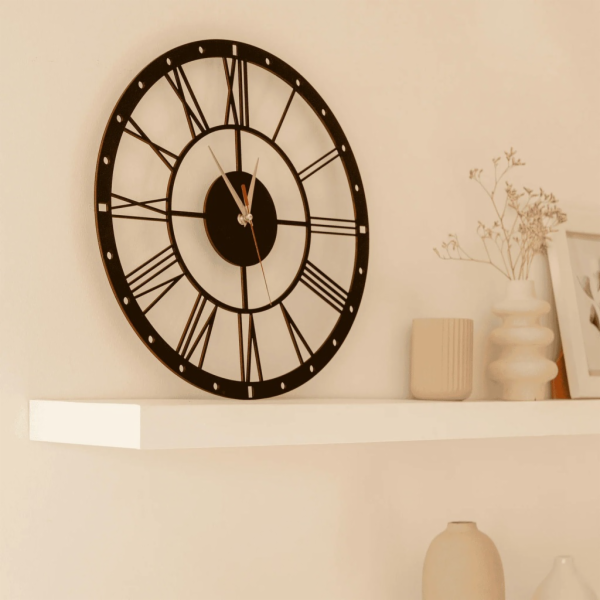 BusyKids Nástěnné dřevěné hodiny