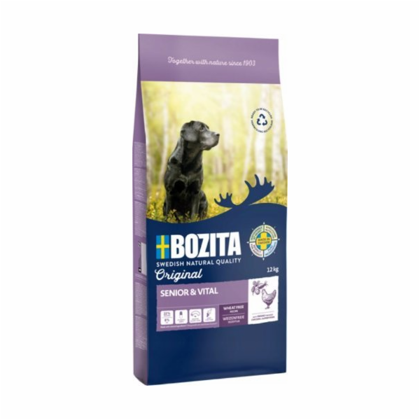 BOZITA Original Senior & Vital Chicken - suché krmivo pro...