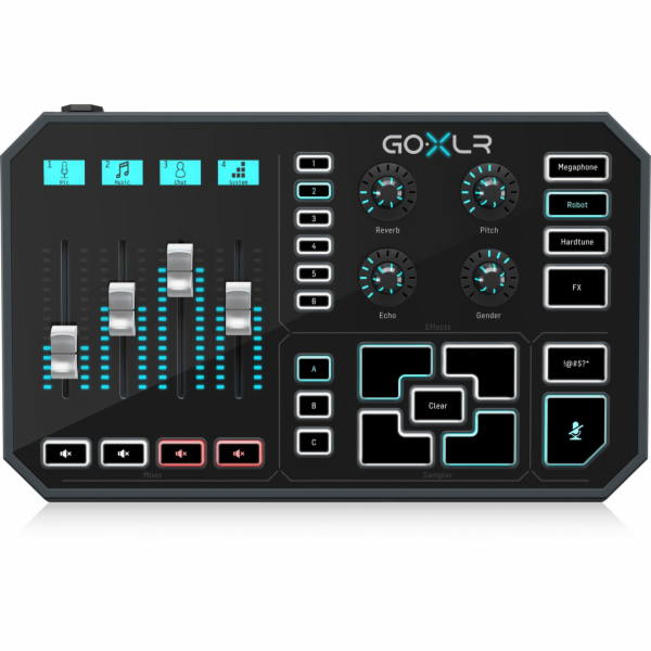 TC Helicon GO XLR - mixážní pult a sampler pro streamování