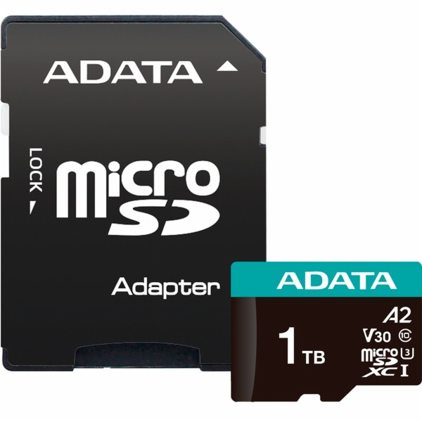 ADATA MicroSDXC karta 1TB Premier Pro UHS-I V30S (R:100/W...