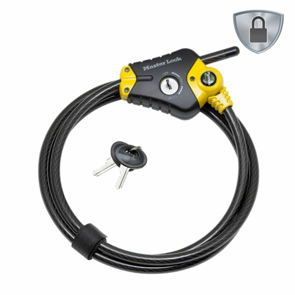 Master Lock Python 8420EURD 10 mm Kabelový zámek 