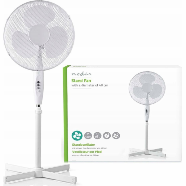 Nedis Stojanový ventilátor Ventilátor NEDIS FNST10CWT40