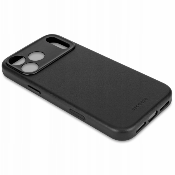 Decoded Leather Backcover  iPhone 17 Pro Max Black