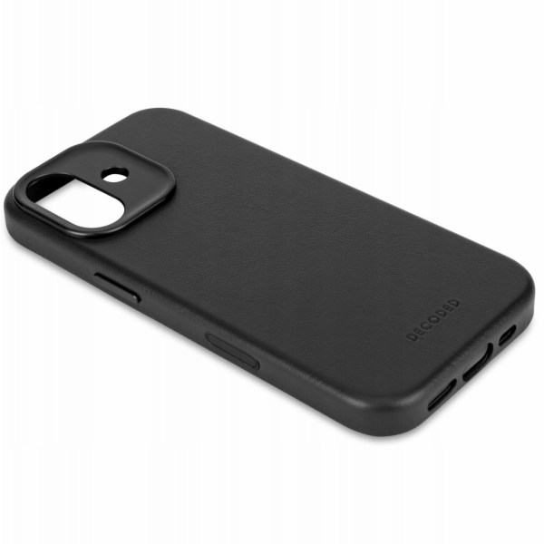 Decoded Leather Backcover  iPhone 17 Black
