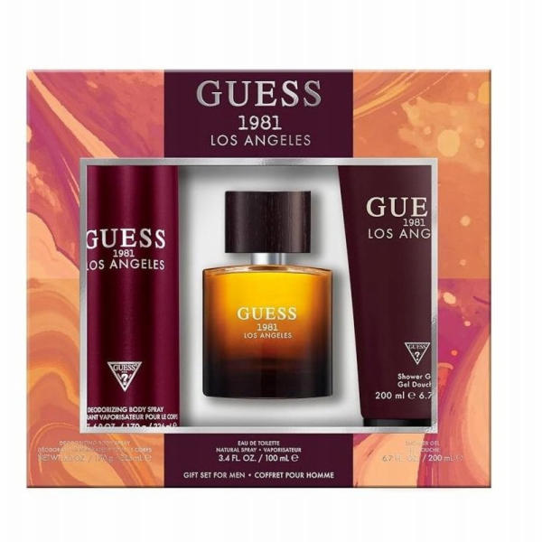 Cuba SADA GUESS 1981 Los Angeles EDT sprej 100ml + SPRCHO...