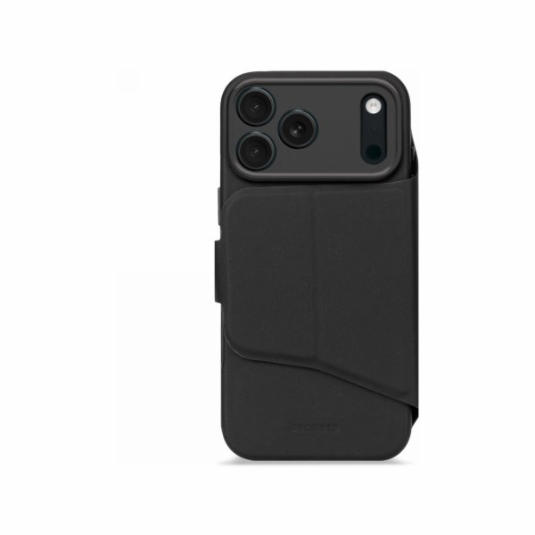 Decoded Silicone Detachable  Wallet iP 17 Pro Max Black