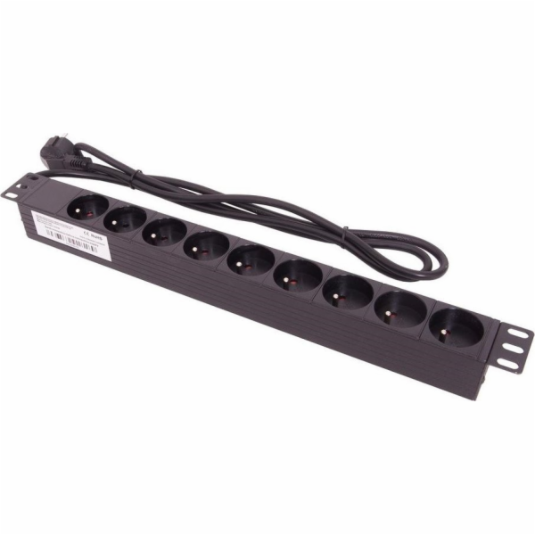 TKH Prodlužovací kabel 19 palců 9x230V LZ1U9GBW