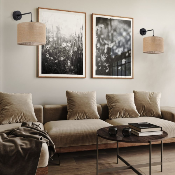 TK Lighting Nástěnné svítidlo JUTA 6858 TK
