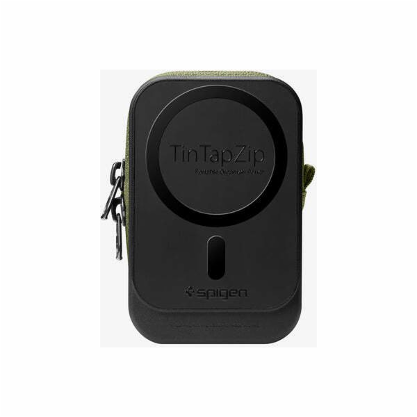 Spigen Přenosné pouzdro TintapZip MagSafe, olivově zelené