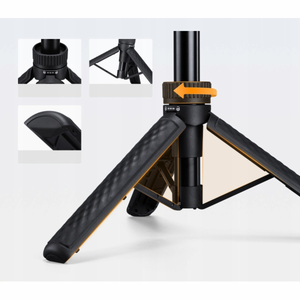 Kf Selfie tyč Mini stativ + selfie tyč 65cm 360° držák na...