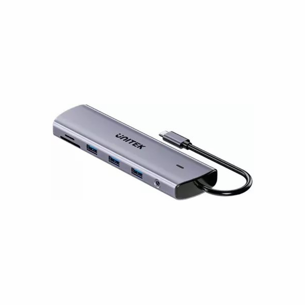 Unitek USB HUB Unitek USB-C 11v1 Hub s podporou dvou moni...
