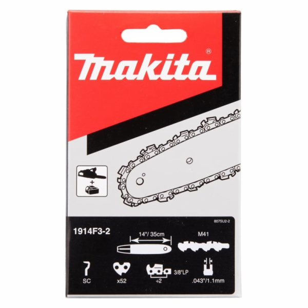PILOVÝ ŘETĚZ MAKITA 35CM/14IN 3/8 1,1MM 52H