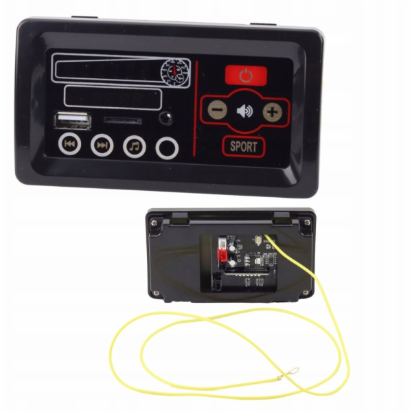 Lean Cars Hudební panel pro vozidlo na bateriový pohon - 12V