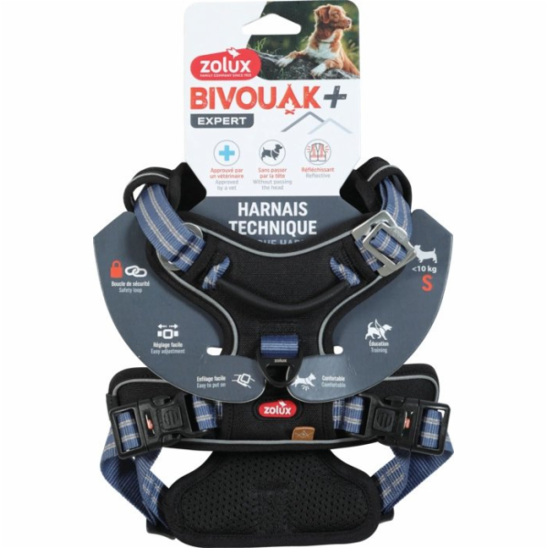 Zolux Postroj pro psy BIVOUAK S modrý