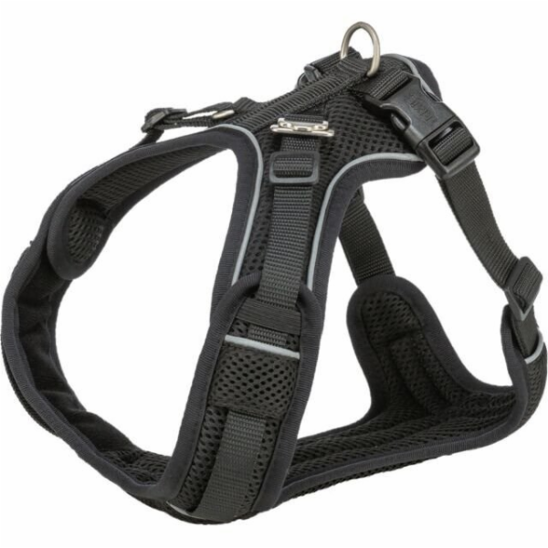 Trixie Postroj pro psy Premium FlexMesh, černý, M: 58–80 ...