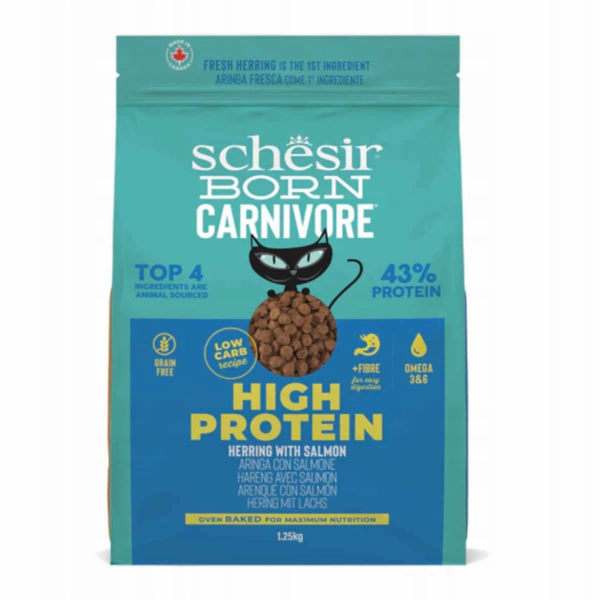 Schesir Born Carnivore suché krmivo pro dospělé kočky, sl...