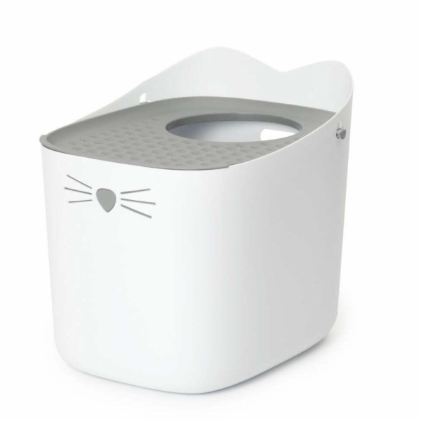 Catit Pixi Box, kočičí toaleta, šedá, 48x41x52 cm