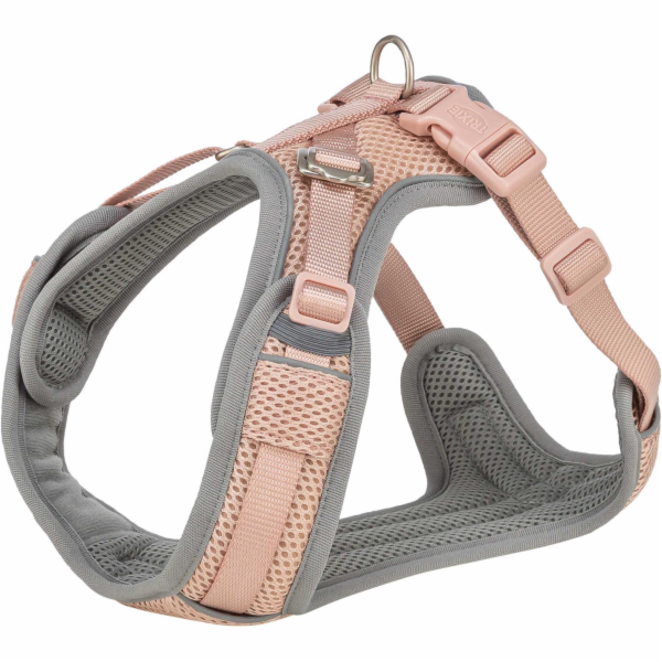 Trixie Postroj Premium FlexMesh, růžový, délka: 63–92 cm/...