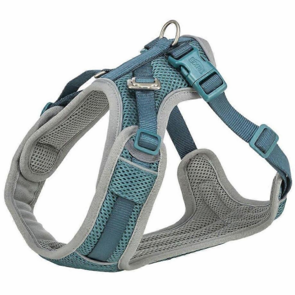 Trixie Postroj pro psy Premium FlexMesh Petrol L: 63–92 c...