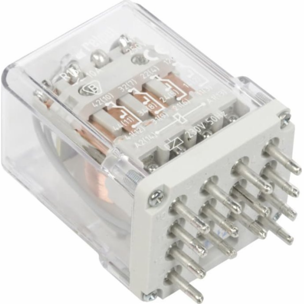 Relpol Průmyslové relé 4P 10A 230V AC R15-2014-23-3230 86...