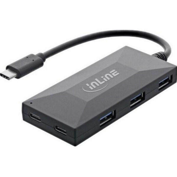 InLine USB HUB 2x USB-C + 3x USB-A 3.2 Gen1 (35398)