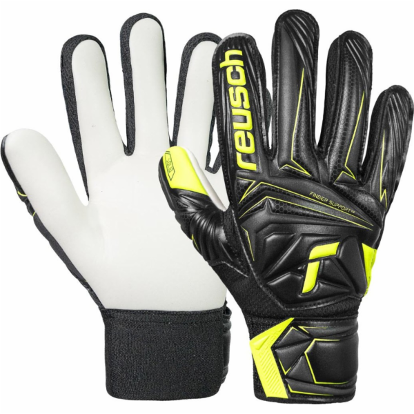 Reusch Attrakt Starter Solid Finger Support Junior černá ...