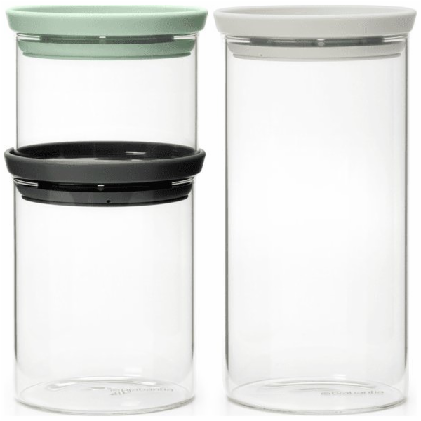 Brabantia Sada 3 nádob 0,3 l, 0,6 l, 1,1 l 100550