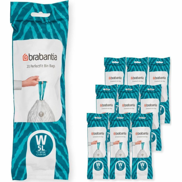 Brabantia PerfectFit pytle na odpadky velikost Š 5L 200 k...