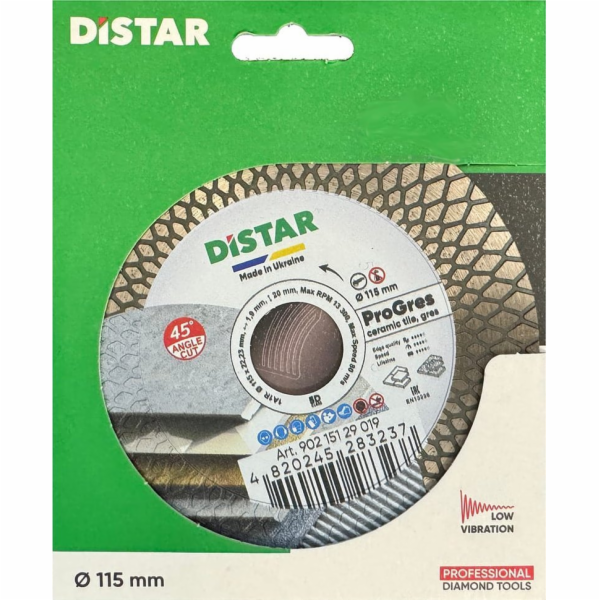 Distar Diamantový řezný kotouč Distar 1A1R 115x1,9x8/20x2...