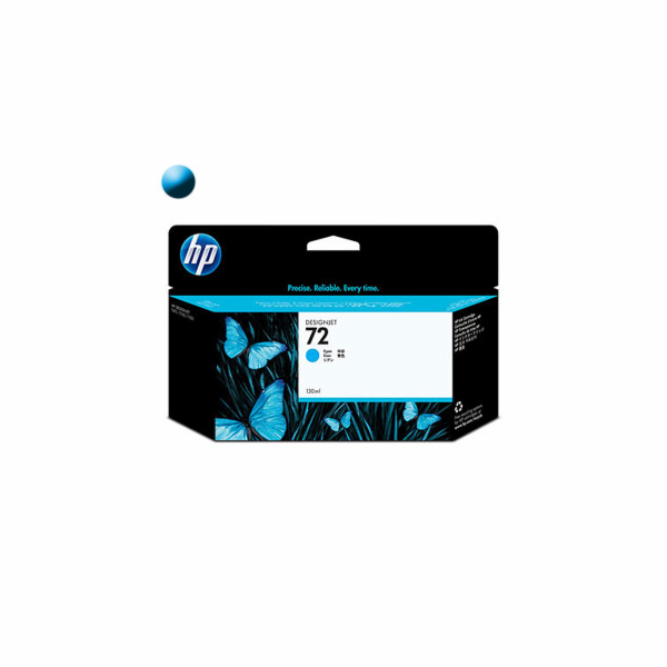 HP (72) Cyan ink. náplň pro DJ T1100, 130ml, C9371A  orig...